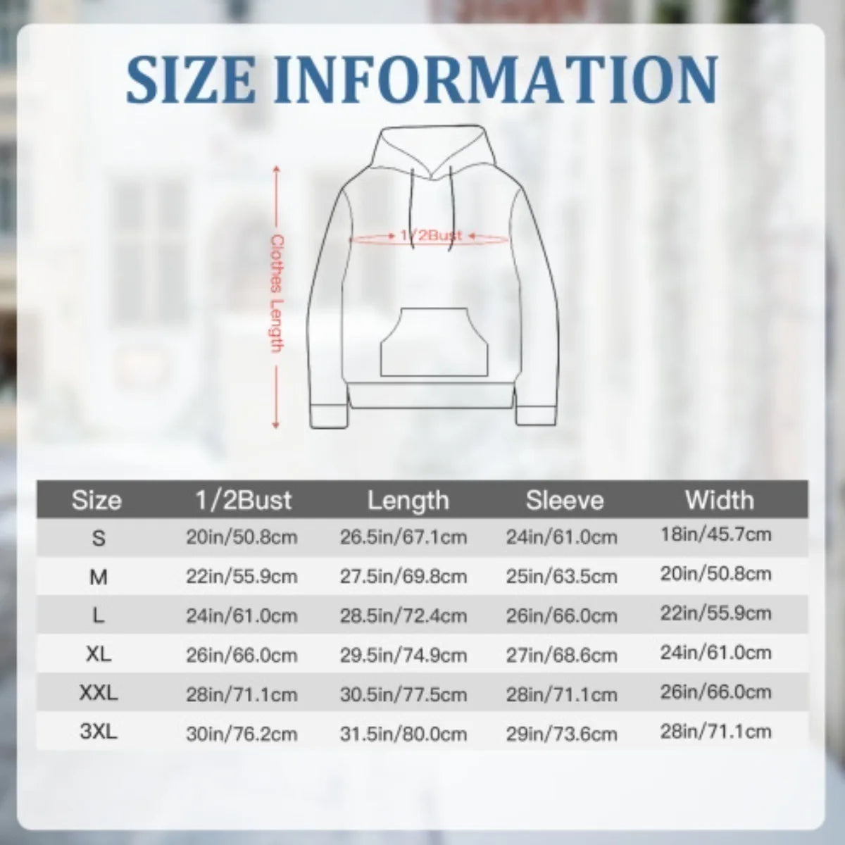 Men's Fashionable Casual Love Fishing Print Pattern Sports Loose and Plush Thick Hoodie Suitable for Holiday Gift Pullover