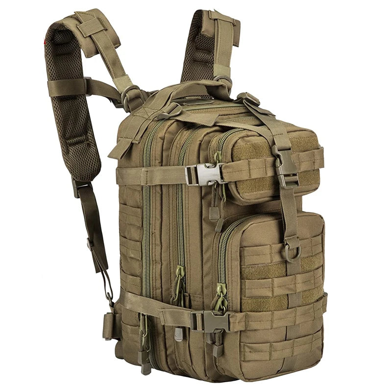 30L Tactical Backpack Military Daypack for Men Molle Assault Pack Bug Out Bag for Hiking Camping Travel Army Hunting Rucksack