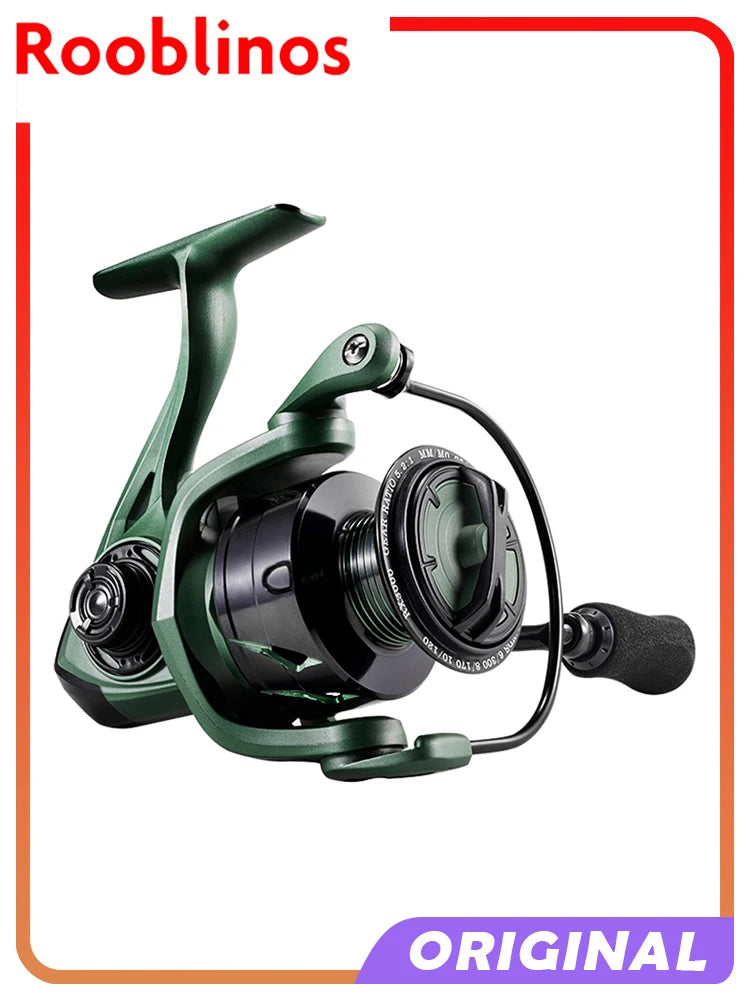 CG Sea Fishing Wheel Fishing Reel Spinning Reel 5.2:1 Black Red 10kg