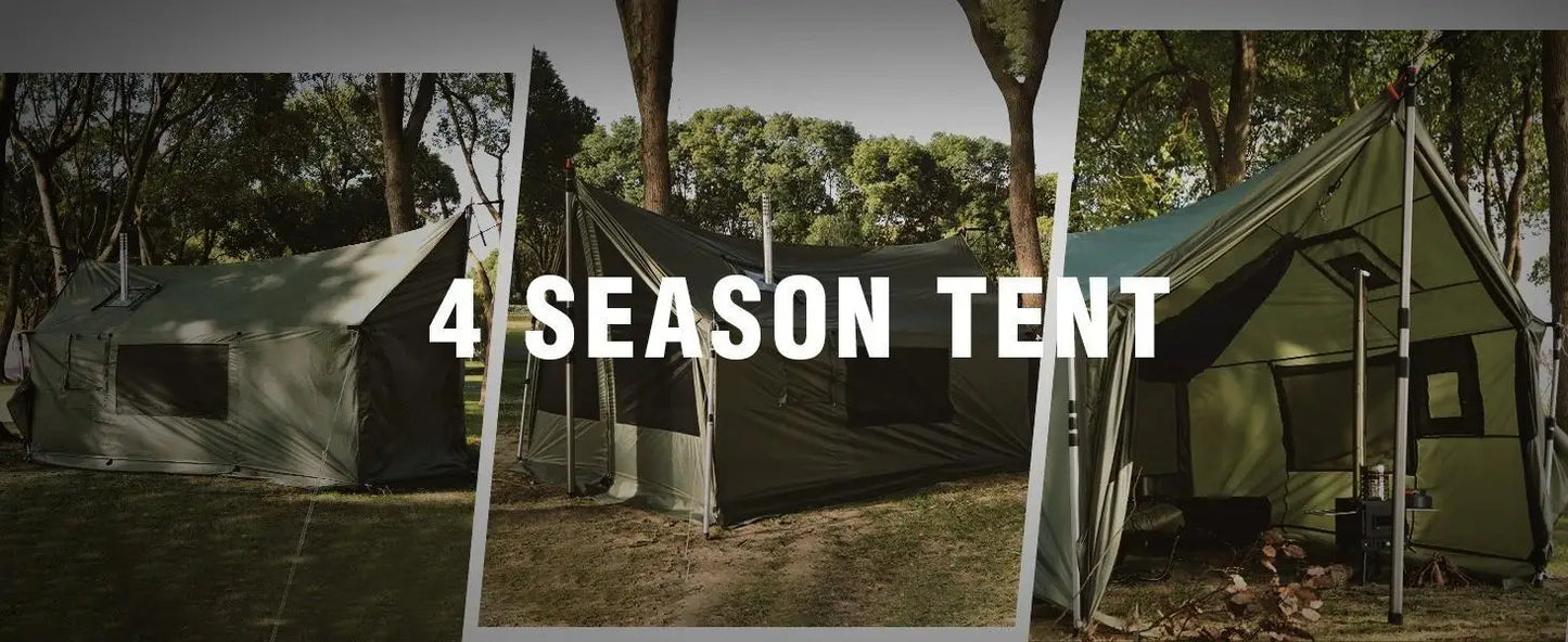 Bug Tents for Camping, Portable Screen House for Hammock with Mosquito Netting, 6 Windropes & 12 Stakes, Screen Tent for