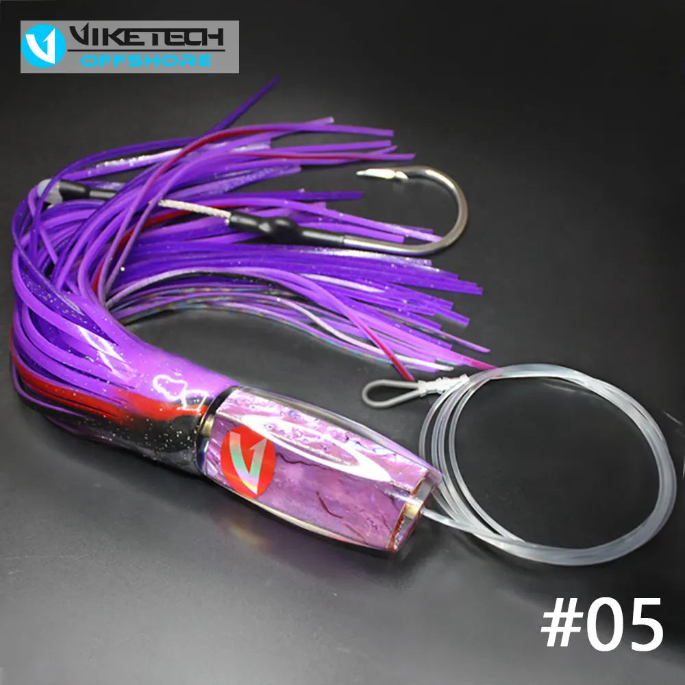 NEW Resin Saltwater Fishing Trolling Lures Big Game Lure 12.8" 9.6oz