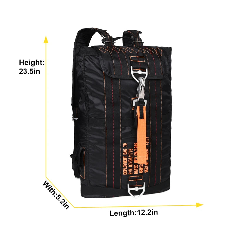 Durable All-purpose Backpack Lightweight Carryall Parachute Bag For Outdoor Hunting Trips Hiking School Carry Adventures