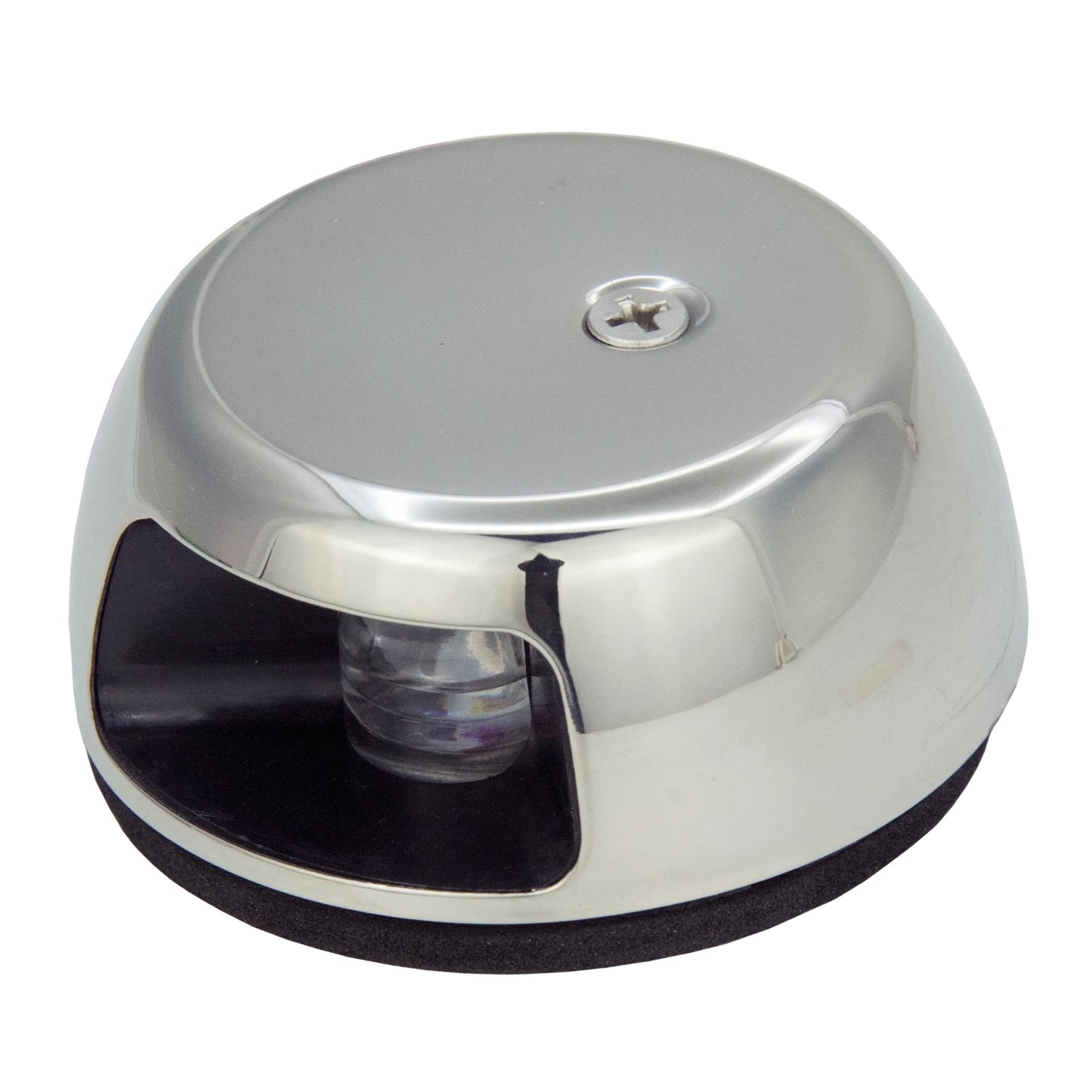 Marine LED Navigation Light Red Green Stainless Steel Side Lights Horizontal Mount 12V for Pontoon and Small Boat (Silver)