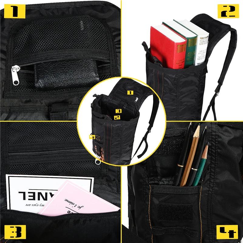 Durable All-purpose Backpack Lightweight Carryall Parachute Bag For Outdoor Hunting Trips Hiking School Carry Adventures