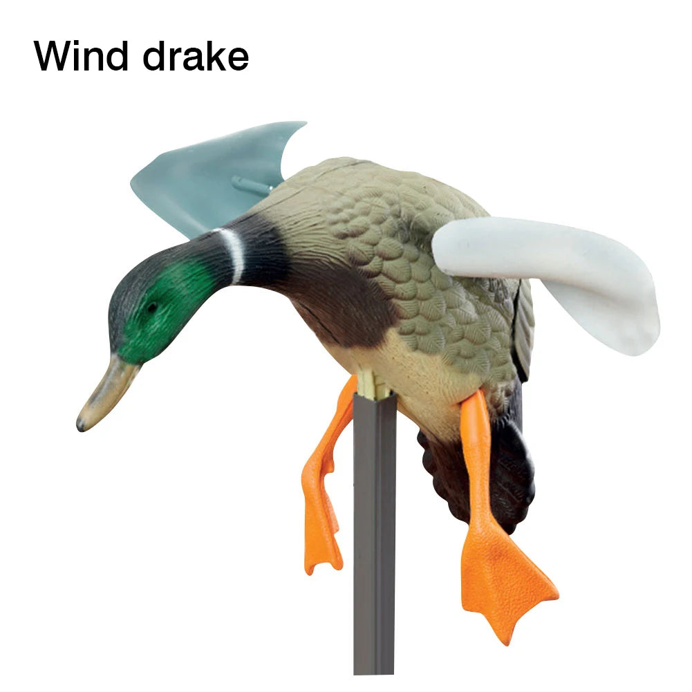 1 Piece Electric Flying Duck Decoy Fly Duck Mallard Decoy with Support Foot for Hunting Shooting Remote Control