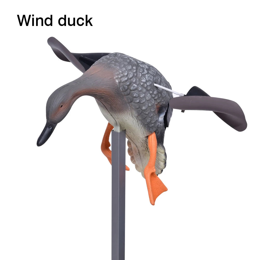 1 Piece Electric Flying Duck Decoy Fly Duck Mallard Decoy with Support Foot for Hunting Shooting Remote Control