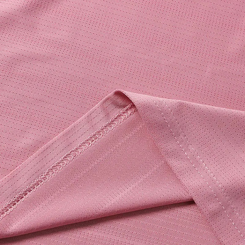 Women Reflective Running T-Shirt - High Elastic Breathable Quick-Dry Ice Silk Sport Top for Summer, Cool Short Sleeve Active Tee