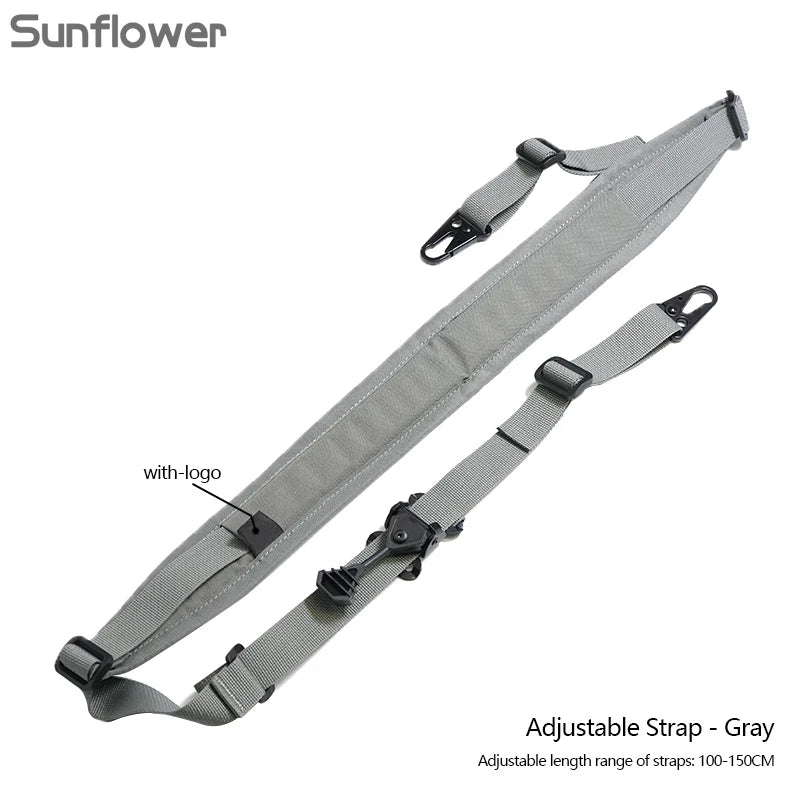 US Warehouse Tactical Nylon Rifle Sling Quick Adjustment 2 Point Padded Combat Modular Hunting Shooting Equipment Accessories