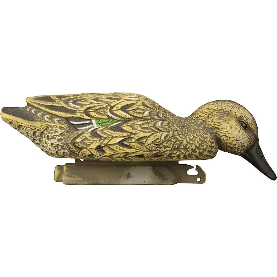 Higdon Outdoors Standard Green Wing Teal Duck Decoys Foam-Filled