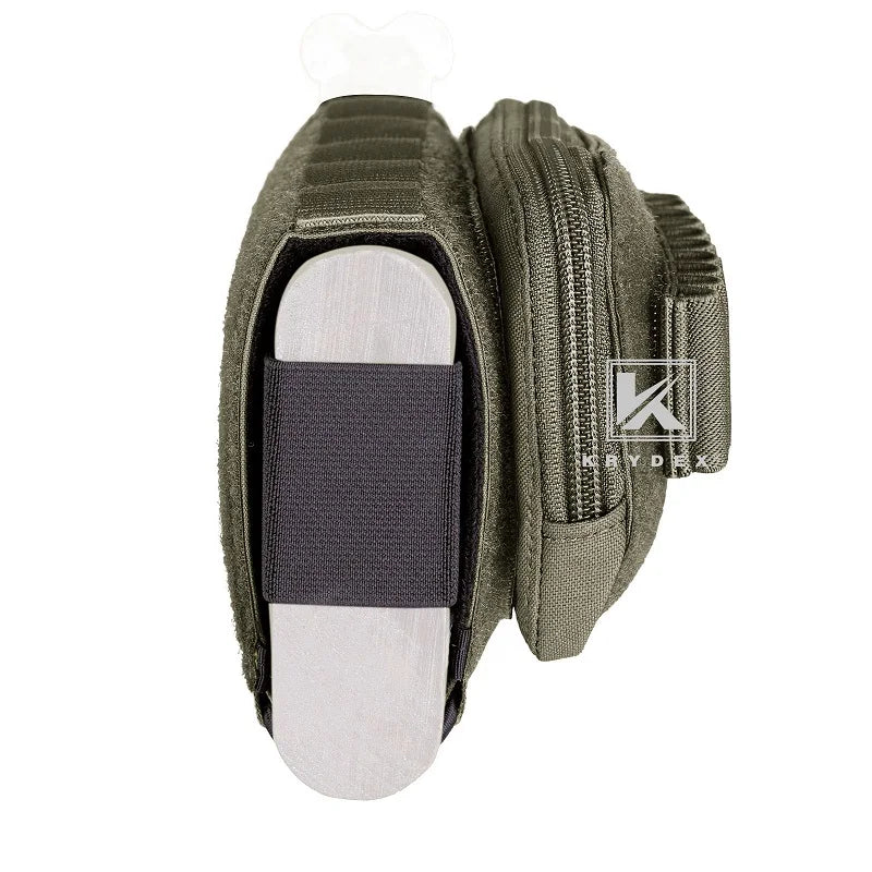 KRYDEX Tactical Rifle Stock Pack For Right Hand Cheeck Pad Buttstock Ammo Holder Hunter Utility Accessories Pouch