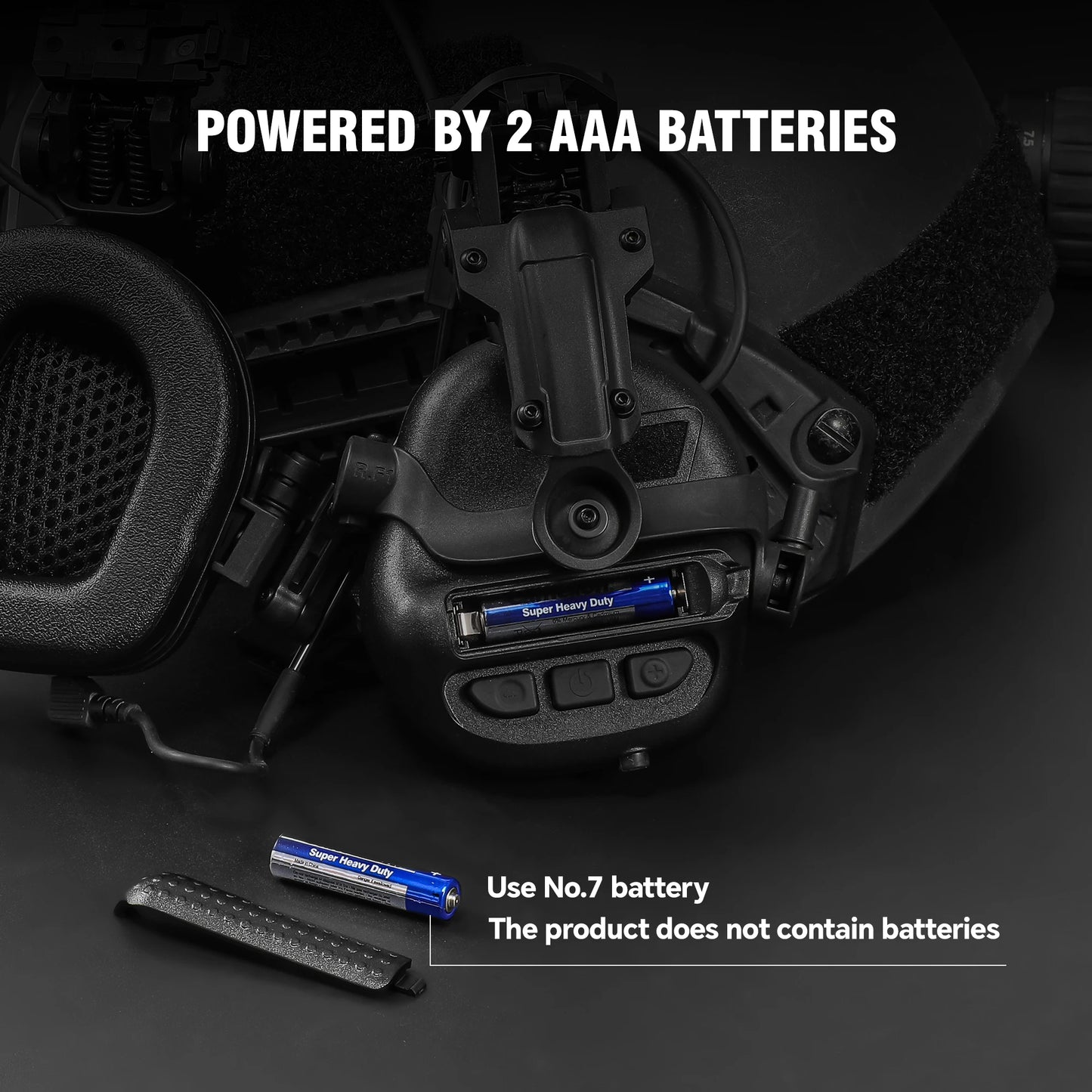 Army Shooting Earmuffs Tactical Hunting Headset Electronic Hearing Protector Active Noise Reduction Sound Pickup Headphone