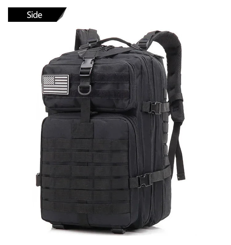 50L Man Tactical Backpacks Outdoor Traveling Bags Outdoor 3P School Pack EDC Molle Pack For Trekking Hunting Bag