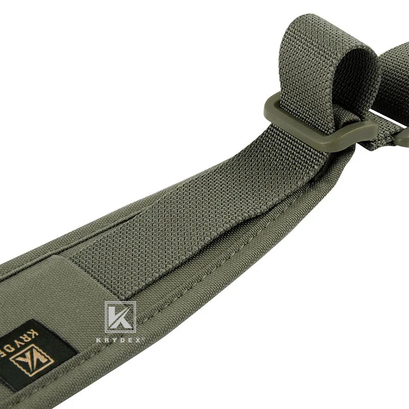 KRYDEX Tactical Sling Modular Gun Strap Slingster Removable 2 Point / 1 Point 2.25" Padded Sling Shooting Hunting Accessories