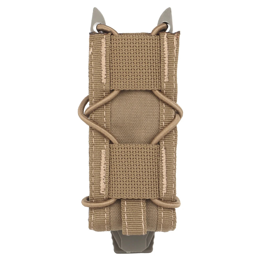 9mm Magazine Pouch Tactical Molle Triple Magazine Pouch Double-Layer Mag Pouches Universal Cartridge Holder for Hunting CS Vest