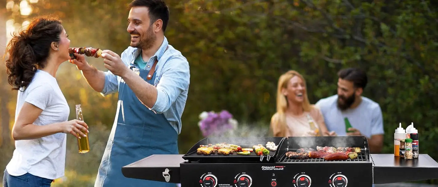 CD2030AN 30-Inch Charcoal Grill, Deluxe BBQ Smoker Picnic Camping Patio Backyard Cooking, Black, Large