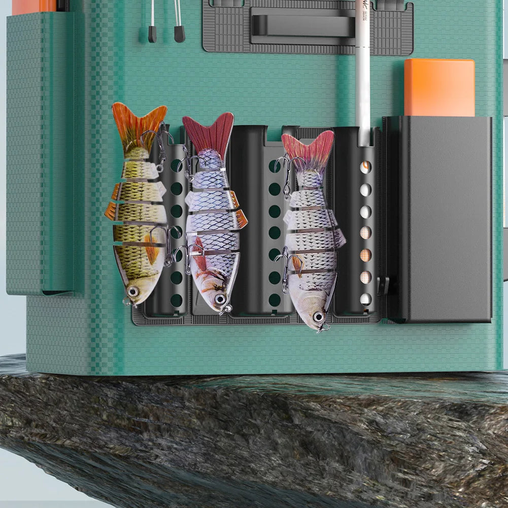 10cm/16.5g Robotic Fishing Lure with Treble Hooks Bionic Fishing Lures Swim by Itself Bionic Swimming Bait for Bass Pike Fishing