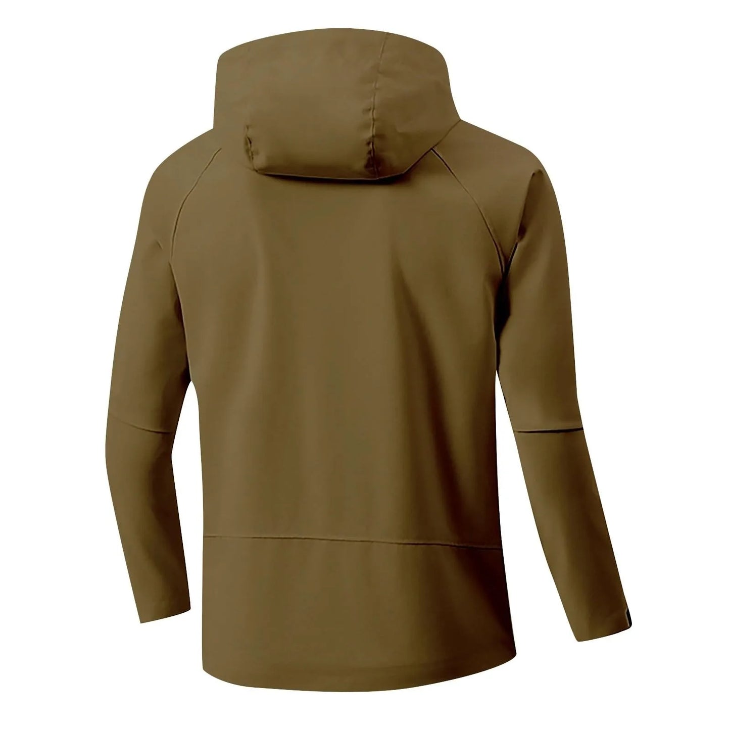 Women'S Solid Color Long Sleeved Hooded Outdoor Suit Windproof And Thin Jacket Spring Autumn Women Solid Color Sweatshirt Coat