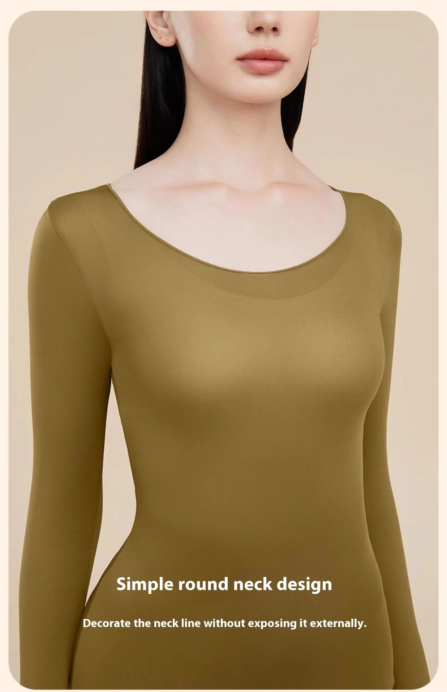 Women Warm Thermal Underwear Ultra Thin Traceless Long Sleeves Clothes High Elastic Set Black Tech Constant Temperature Lingerie