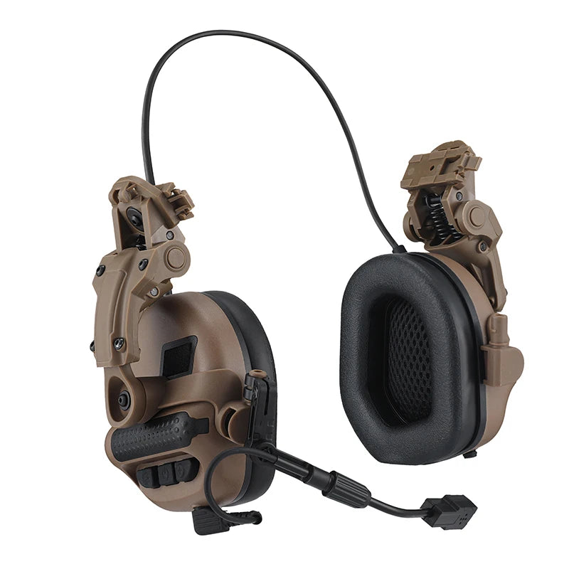 Army Shooting Earmuffs Tactical Hunting Headset Electronic Hearing Protector Active Noise Reduction Sound Pickup Headphone