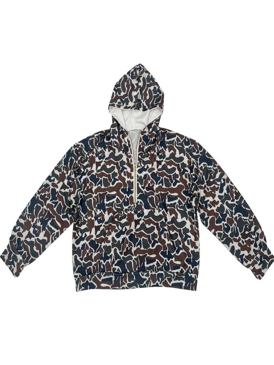 Camo Zip Up Hoodie For Women Quarter Zip Hoodie Jacket Tactical Style Cropped Sports Sweatshirt