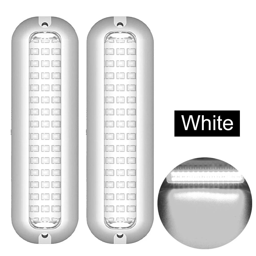 1/2Pcs 42LED Yacht Underwater Light Stainless Steel Marine Navigation Light IP68 Waterproof Marine Boat Lamp Yacht Accessories