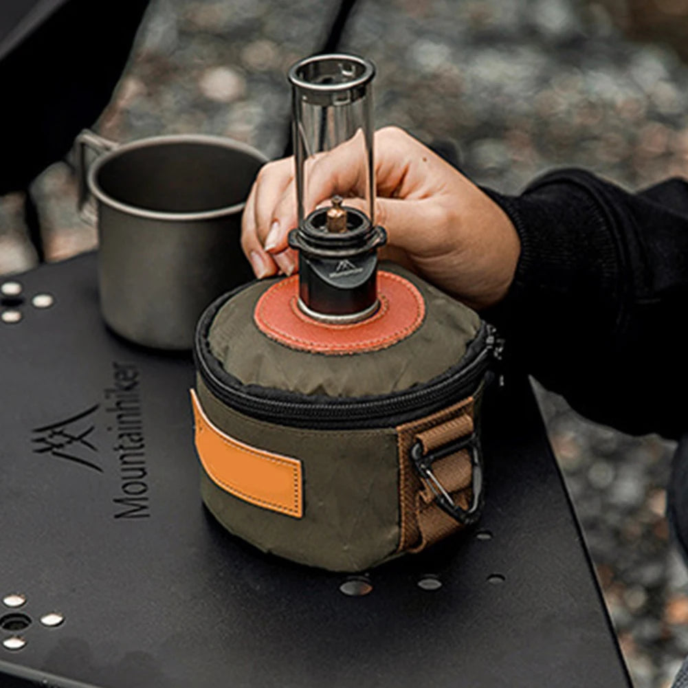 Camping Gas Lantern Tent Night Light Multi-Function Butane Gas Light Lantern Metal Portable Tent Lantern for Outdoor Emergencies