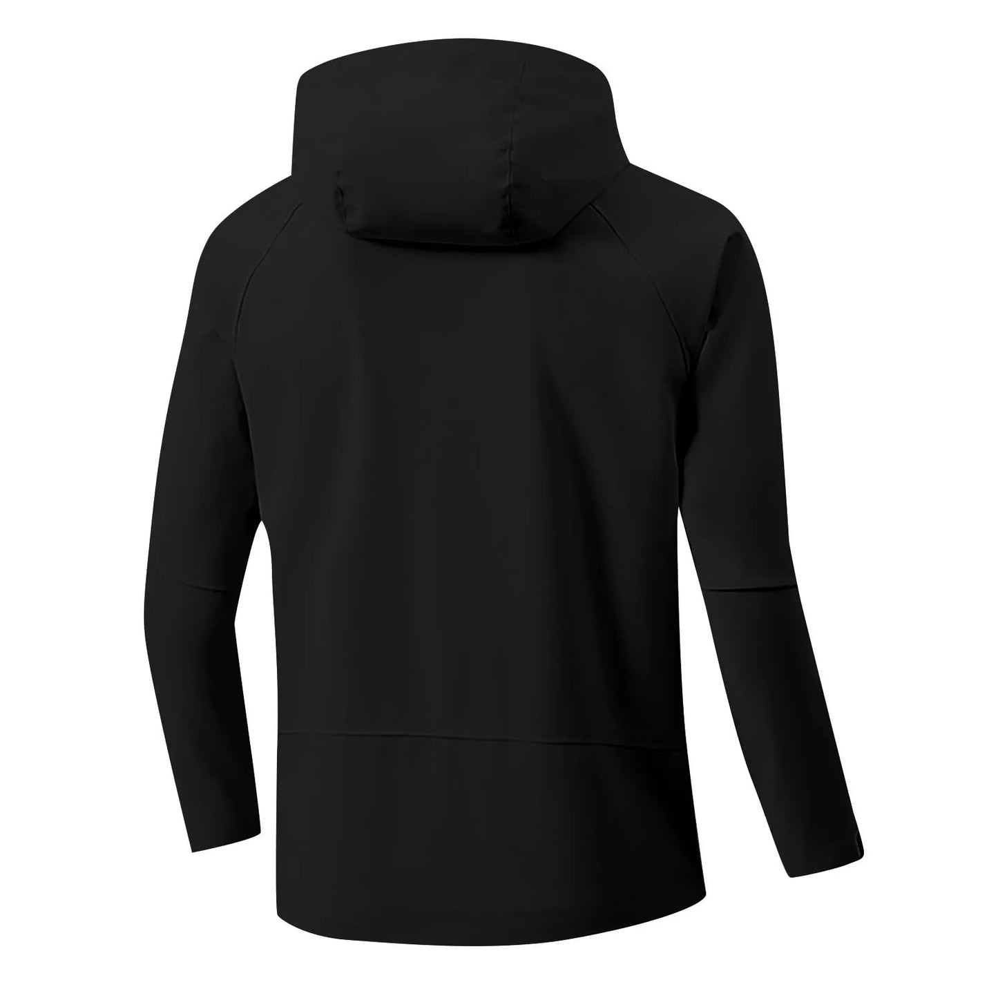 Women'S Solid Color Long Sleeved Hooded Outdoor Suit Windproof And Thin Jacket Spring Autumn Women Solid Color Sweatshirt Coat