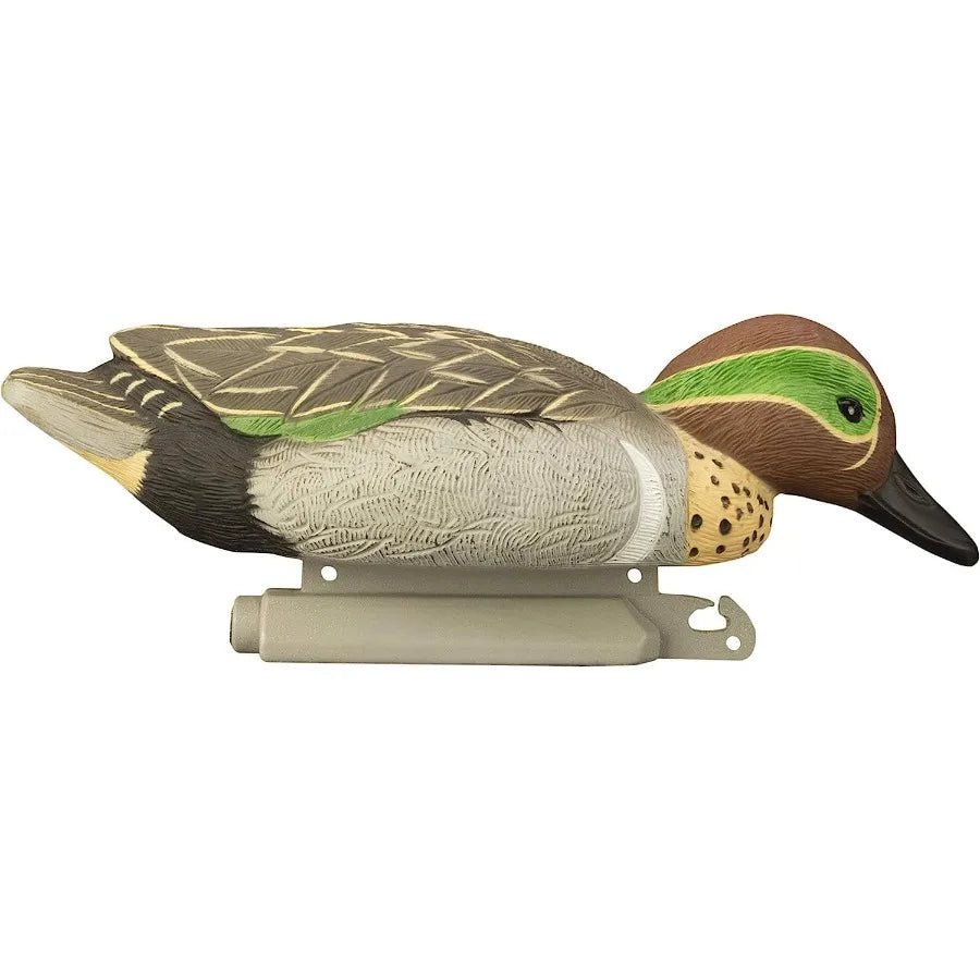 Higdon Outdoors Standard Green Wing Teal Duck Decoys Foam-Filled