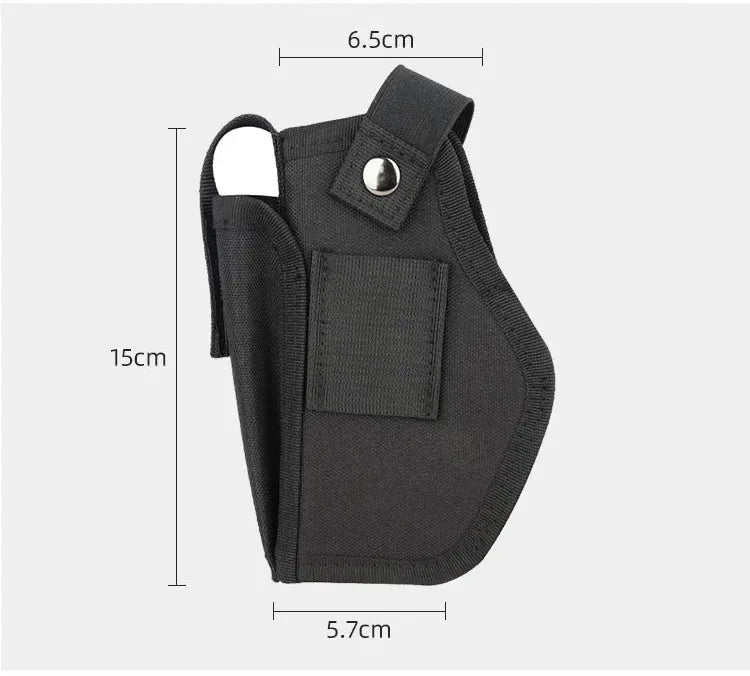 Tactical Gun Holster with Bullet Clip Pouches Concealed Holsters Belt IWB OWB Airsoft Pistol Bag for All Size Handgun Glock 19