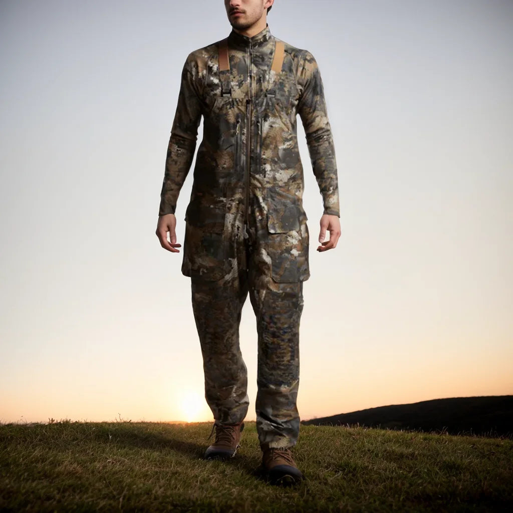 High quality duck hunting suit camouflage pants Hudson bib