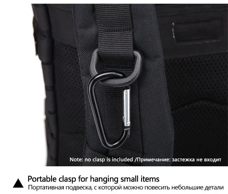 50L Man Tactical Backpacks Outdoor Traveling Bags Outdoor 3P School Pack EDC Molle Pack For Trekking Hunting Bag