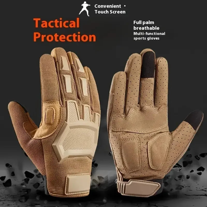 High-performance Full-finger Touchscreen Gloves Breathable, Durable, windproof Tactical Gloves For Men With Non-slipDesign