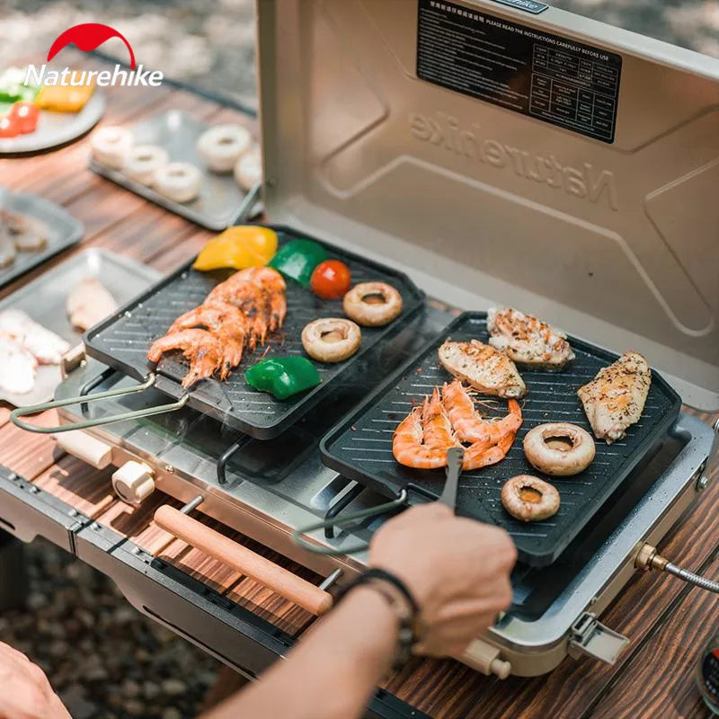 Naturehike Non-stick Frying Pan Aluminum Outdoor Picnic Ultralight Camping Portable Cookware Camping Supplies Cool Camping Gear