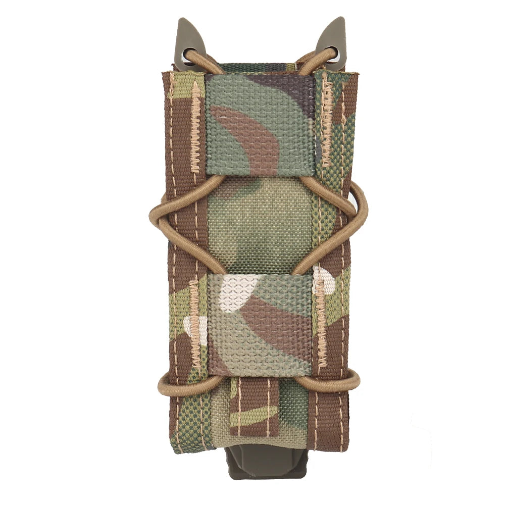 9mm Magazine Pouch Tactical Molle Triple Magazine Pouch Double-Layer Mag Pouches Universal Cartridge Holder for Hunting CS Vest
