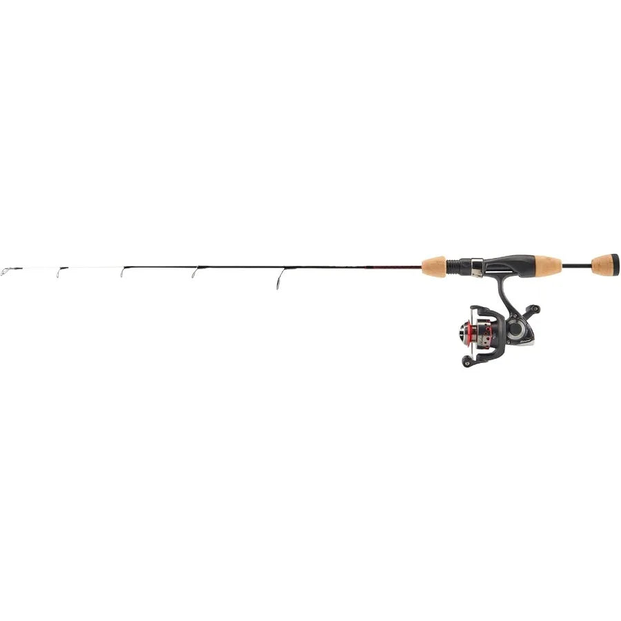 Elite Ice Spinning Reel and Fishing Rod Combo for Winter Ice Fishing Durable Lightweight Design with High Sensitivity