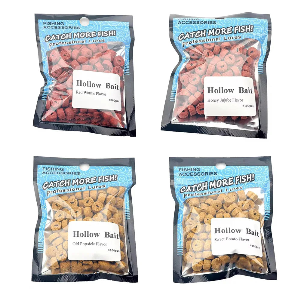 Hollow Carp Fishing Bait Simple And Easy To Fish Hook Up Baits Grass Carp Bait Fishing Accessories Universal Baits For Fish