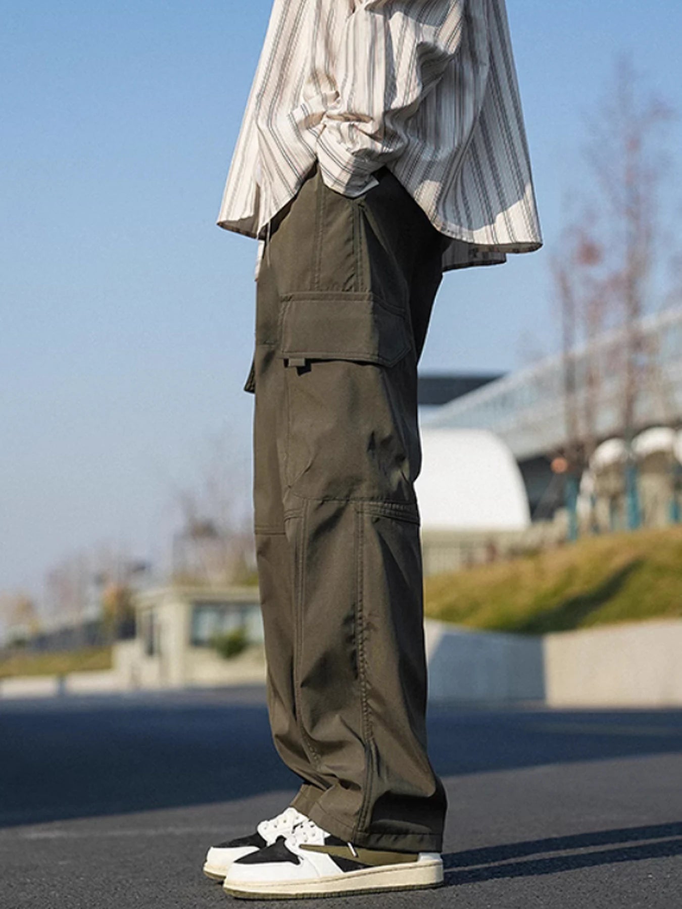 Men's Anti-scratch Tactical Pants Elasticity Hiking Trousers Men Waterproof Hunting Fishing Camping Pants Wear-resistant