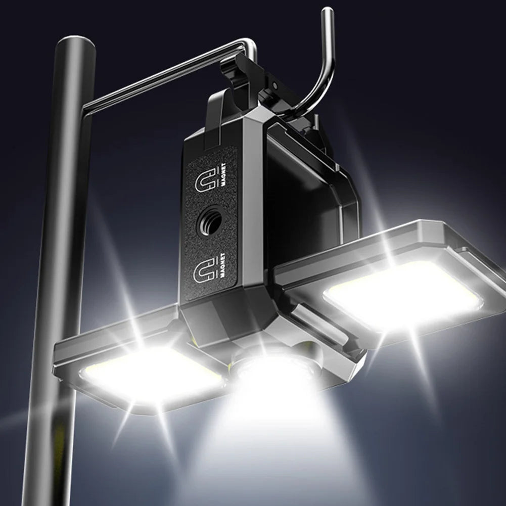 1p XPE Pocket Flashlight 1000LM COB LED Emergency Lamp 800mAh Type-C USB Rechargeable IPX4 Waterproof for Outdoor Camping Hiking