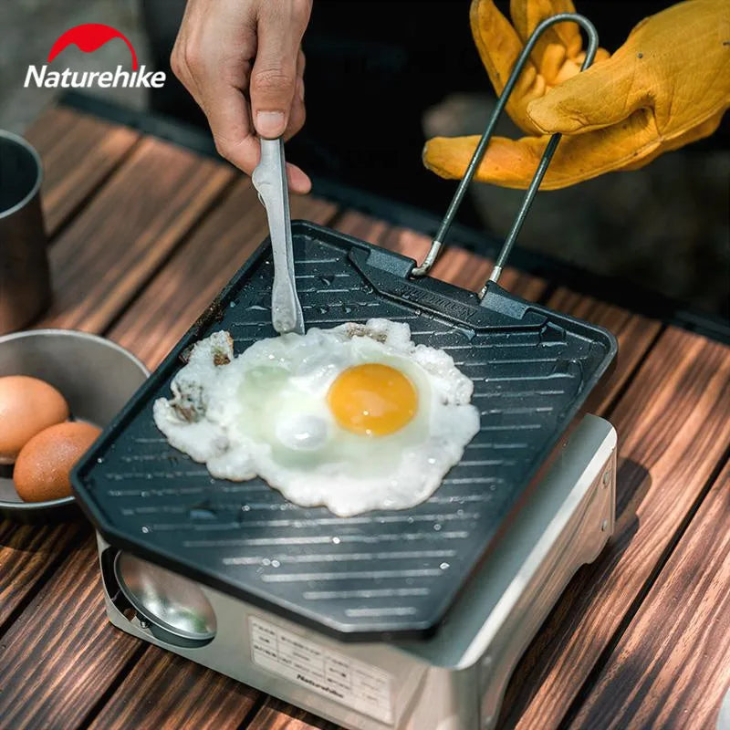 Naturehike Non-stick Frying Pan Aluminum Outdoor Picnic Ultralight Camping Portable Cookware Camping Supplies Cool Camping Gear