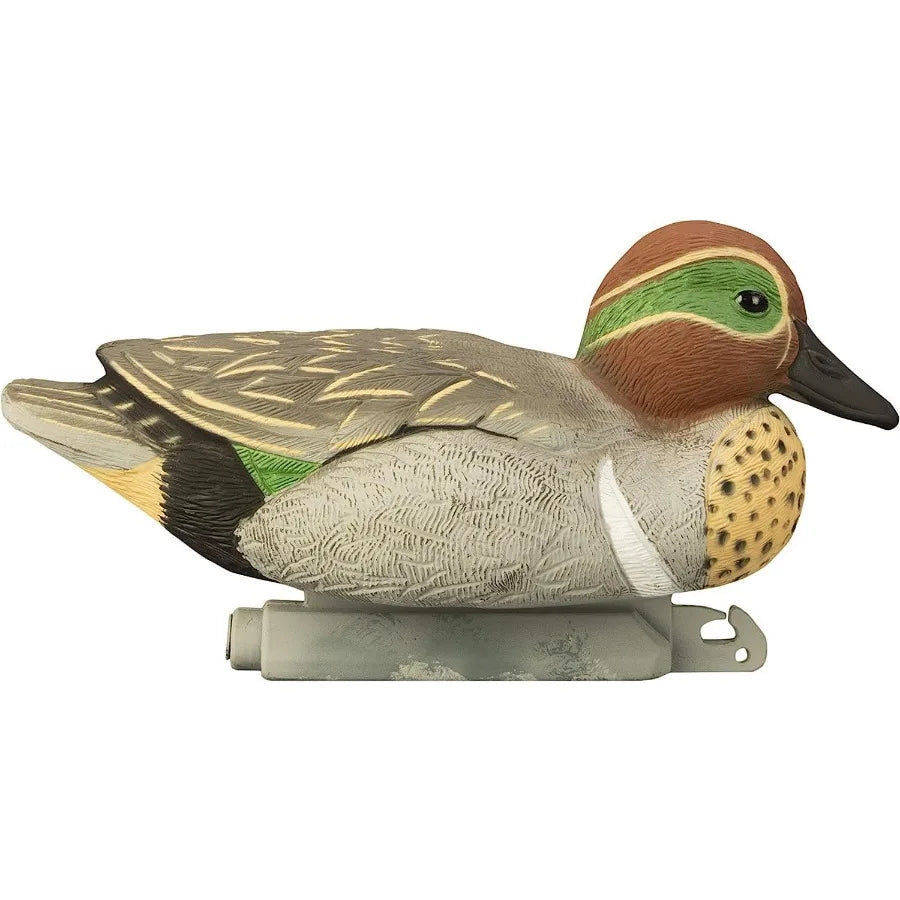 Higdon Outdoors Standard Green Wing Teal Duck Decoys Foam-Filled