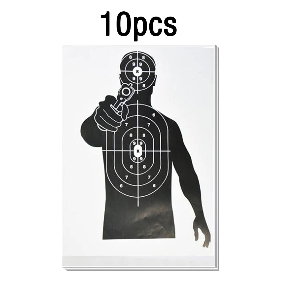 5/10/20pcs Shooting Targets 12 x 17" Paper Shooting Targets Skeleton Zombie Targets for Pistol Shooting Airsoft Bow Arrow Pellet
