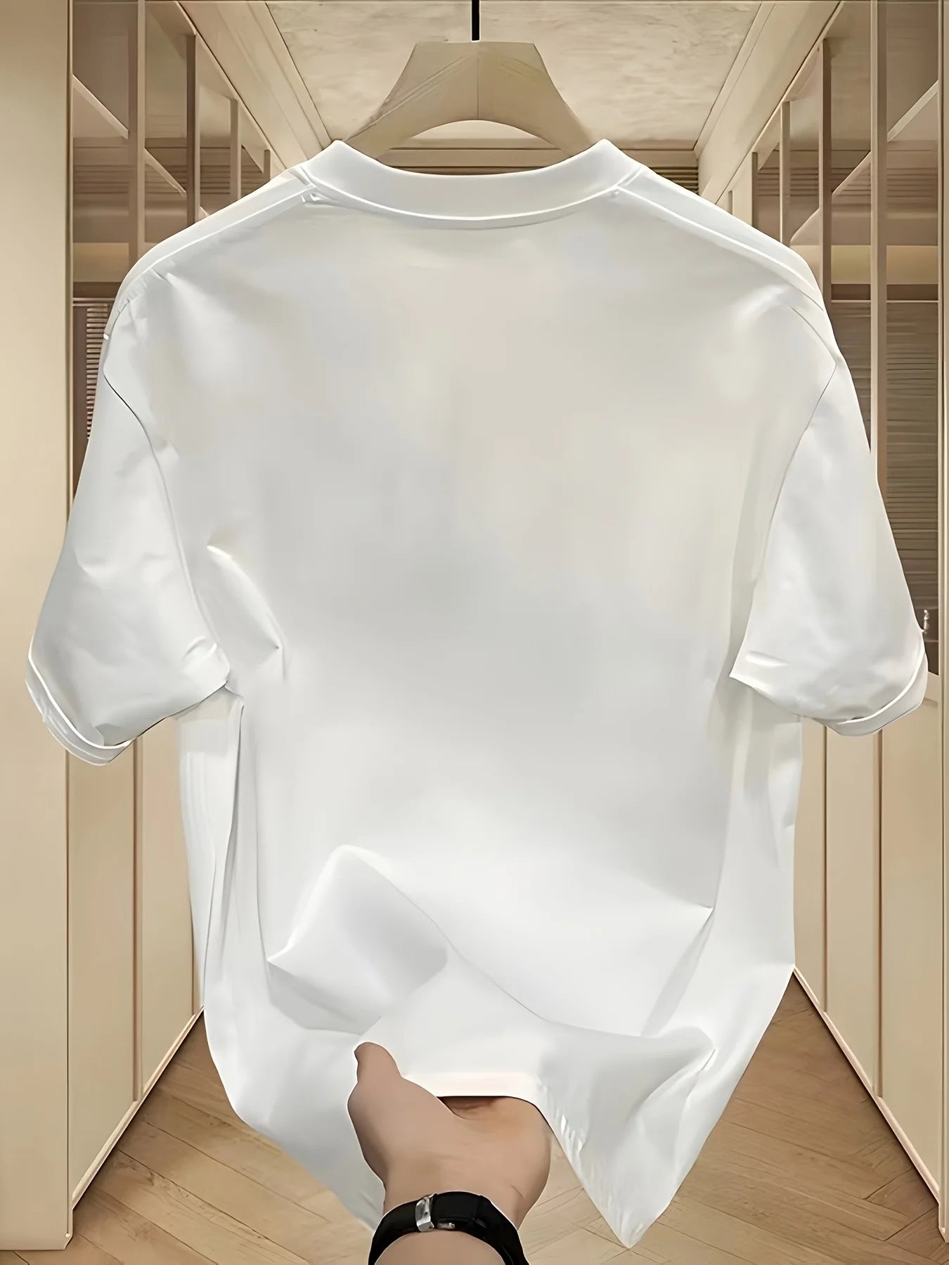 Hunting and Fishing Printed Men's  T-shirt Polyester Fiber Soft Breathable Quick Drying Fabric Short Sleeve Round Neck Summer