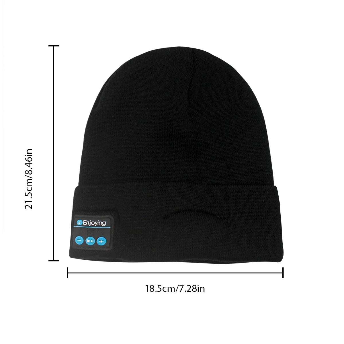 Bluetooth Music Hat Winter Warm Running Sports Hat For Men And Women Soft Windproof Hat For Hiking Fitness Cycling Running Yoga