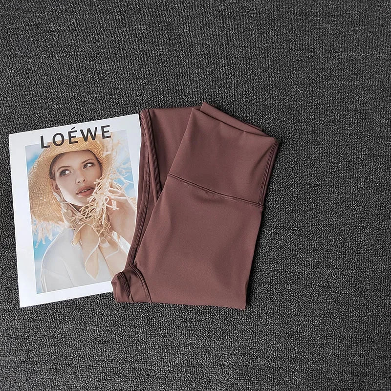 High Waist Naked Feeling Leggings Women Fitness Running Yoga Leggings Pants Gym Tight Leggings Comfortable Workout Leggings