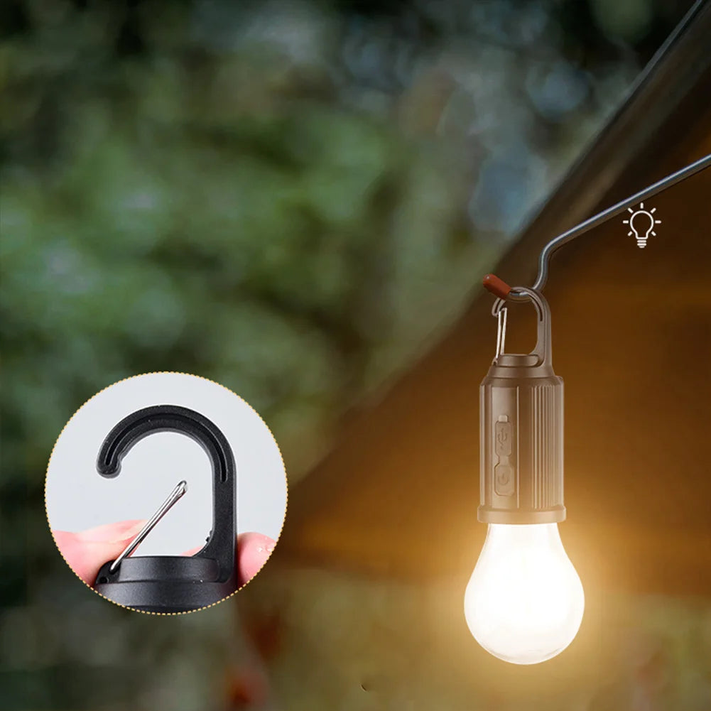 2-5PCS Solar Powered LED Lighting Lantern USB Charging Outdoor Tent Light Waterproof BBQ Atmosphere Light for Outdoor Camping