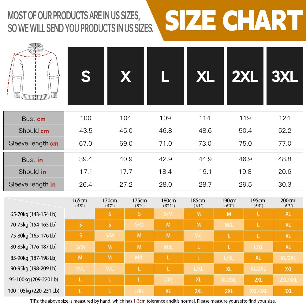 Men’s Knitted Sweater Casual Crew Neck Warm Long Sleeve Comfortable Pullover Textured Ribbed Edge High Quality Top US Size