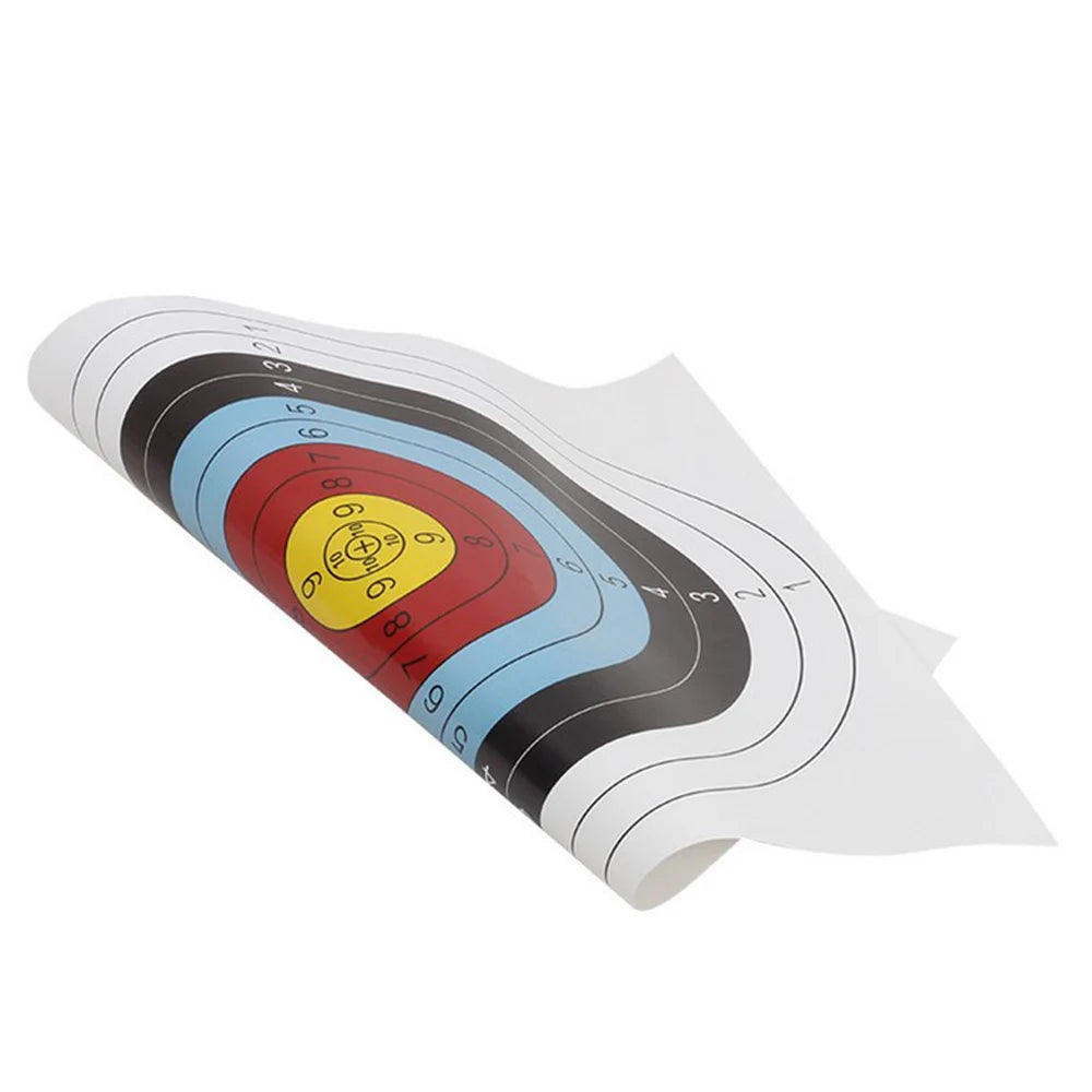 10pc 40x40cm Archery Targets Paper Face Durable Practice Training For Arrow Bow Practice Sports Darts Hunting Shoot Accessories