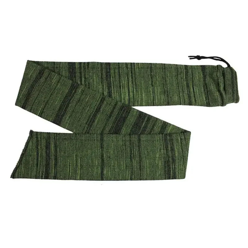 Silicone Treated Gun Sock Polyester Rifle Shooting Fishing Rod Protection Cover Bag Case Hunting Sleeve