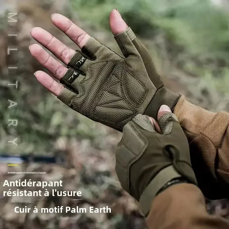 Outdoor Tactical Gloves for Men And Women Half Finger Motorcycle Military Combat Shooting Hunting Fitness Gloves