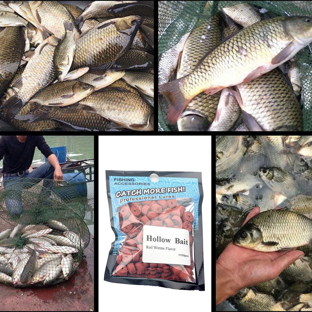 Hollow Carp Fishing Bait Simple And Easy To Fish Hook Up Baits Grass Carp Bait Fishing Accessories Universal Baits For Fish